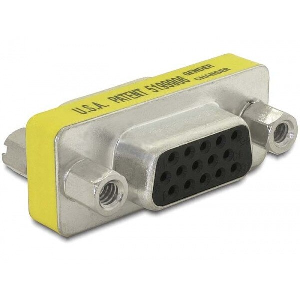 Adaptor VGA 15 pini M-M, Delock 65001