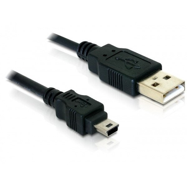 operation micro news Cablu USB 2.0 la mini USB-B 5pini T-T 1.5m, Delock 82252 - eMAG.ro