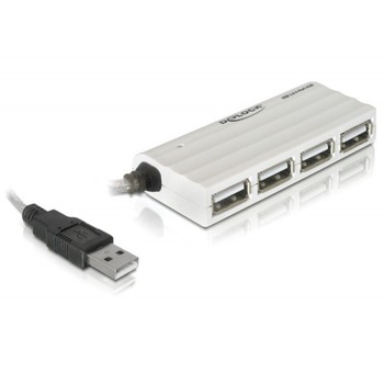HUB USB 2.0 4 porturi, Delock 87445 HUB USB 2.0 4 porturi, Delock 87445