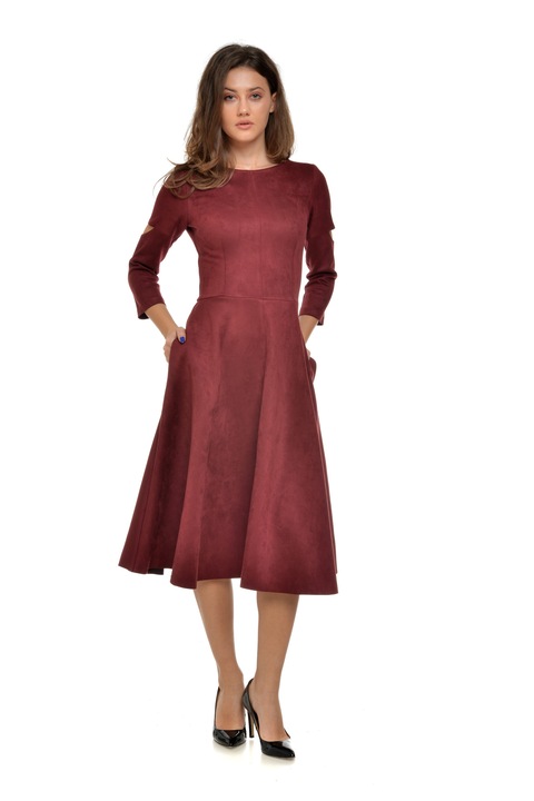 Rochie Gloria,redSquare, Rosu inchis