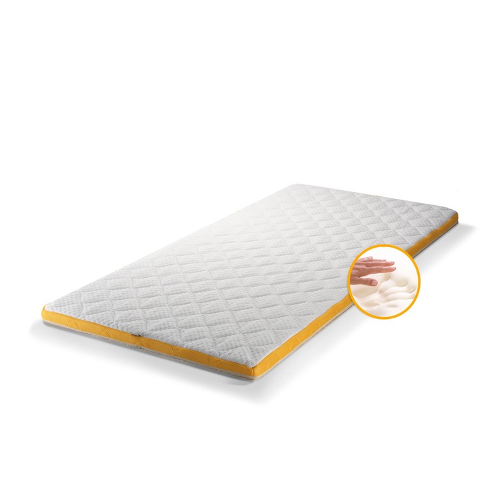 Tоп матрак Sleepmode Fresh Bubbles MEMORY Zipper, 144x190, 6 cm