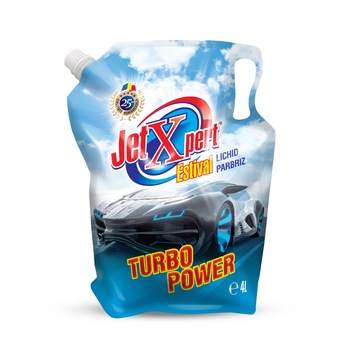 Lichid parbriz - Jetxpert ® estival TURBO POWER 4 l - set de 4 bucati Lichid parbriz - Jetxpert ® estival TURBO POWER 4 l - set de 4 bucati