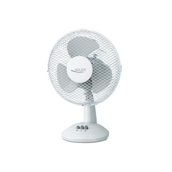 Ventilator Adler AD 7302, 35 W, 2 trepte de viteza, 23 cm diametru, functie de oscilare, Alb Ventilator Adler AD 7302, 35 W, 2 trepte de viteza, 23 cm diametru, functie de oscilare, Alb