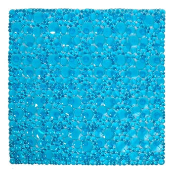 Covoras de baie, Zola®, antiderapant - 49 x 49 cm - albastru Covoras de baie, Zola®, antiderapant - 49 x 49 cm - albastru