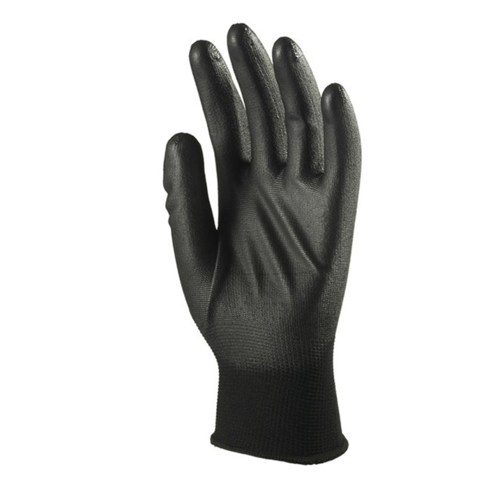 Manusi de protectie tricotate 100% poliester - rezistenta inalta la rupere, marime L