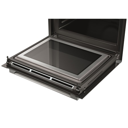 Cuptor incorporabil Bosch HMG6764S1, Electric, Multifunctional, Functie microunde, Display, Grill, Timer, Autocuratare pirolitica, 67 L, Inox