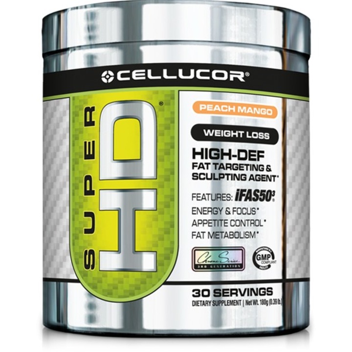 Термогенен фетбърнър Cellucor Super HD Powder, Ягодова Лимонада, 0.180кг