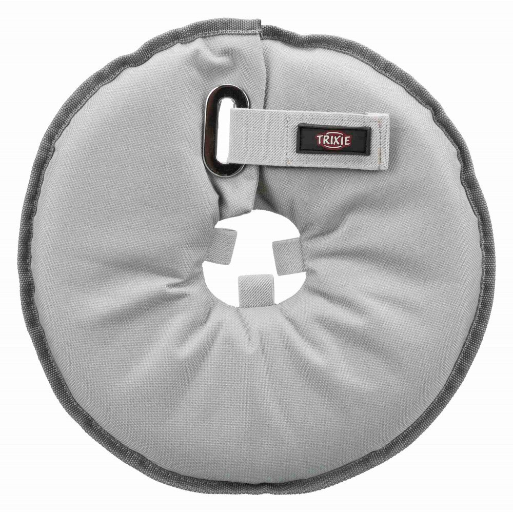 Guler protector Trixie poliester L 46-49 cm/24 cm gri 19425