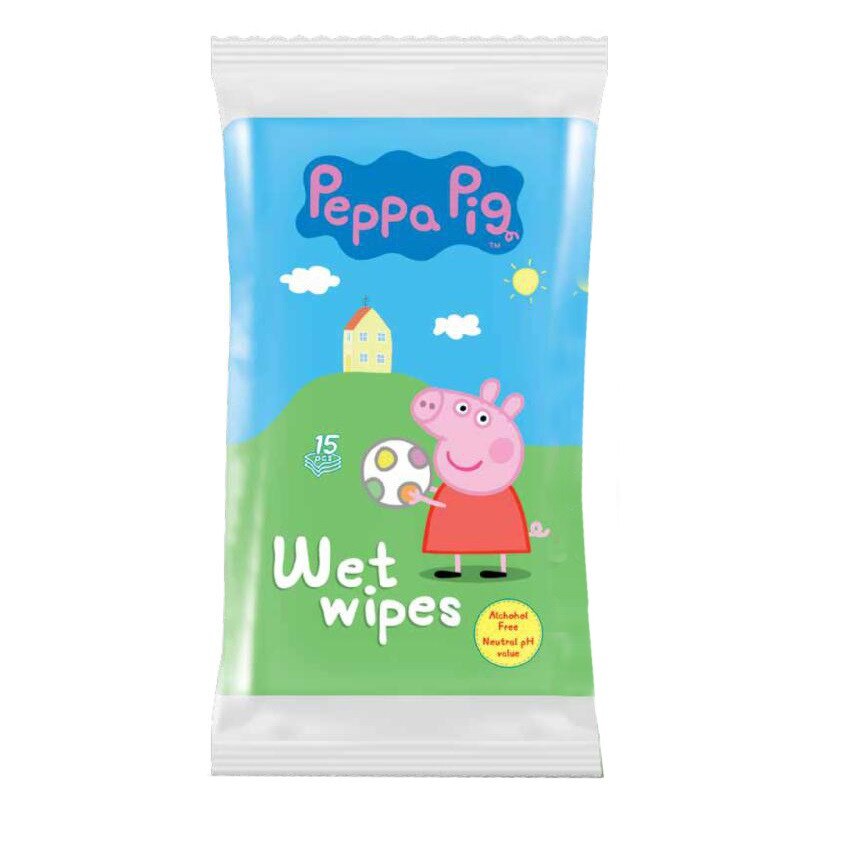 Servetele Umede Kids, Peppa Pig, 15buc