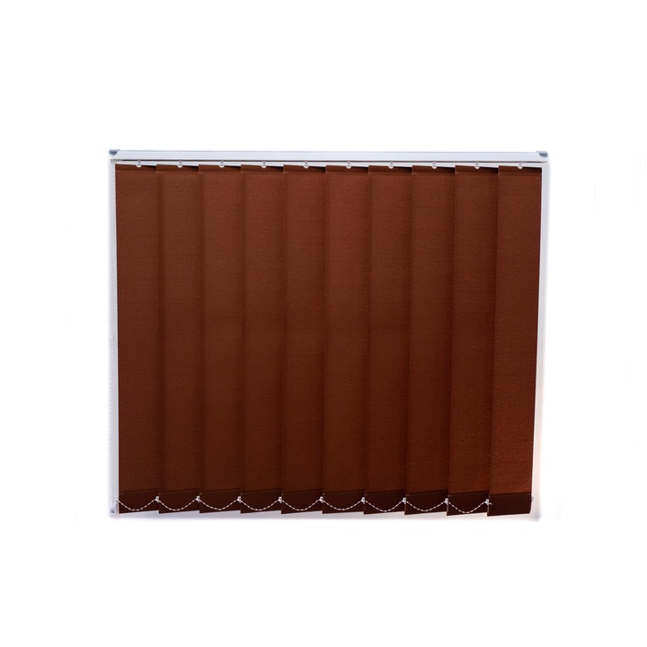 Jaluzele verticale 127 mm, Carol 5105, maro, L 170 cm x H 150 cm ,Bendaluci