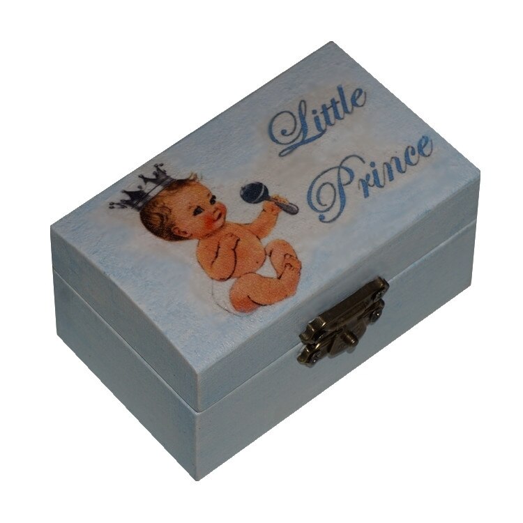 Cutiuta pentru prima suvita sau primul dintisor Micul print, Little Angel