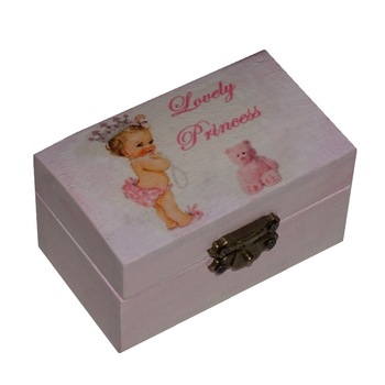 Cutiuta pentru prima suvita sau primul dintisor Mica printesa, Little Angel Cutiuta pentru prima suvita sau primul dintisor Mica printesa, Little Angel