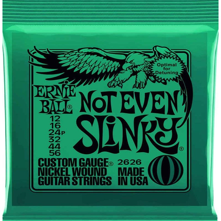 Комплект струни за електрическа китара Not Even Slinky Ernie Ball 12-56