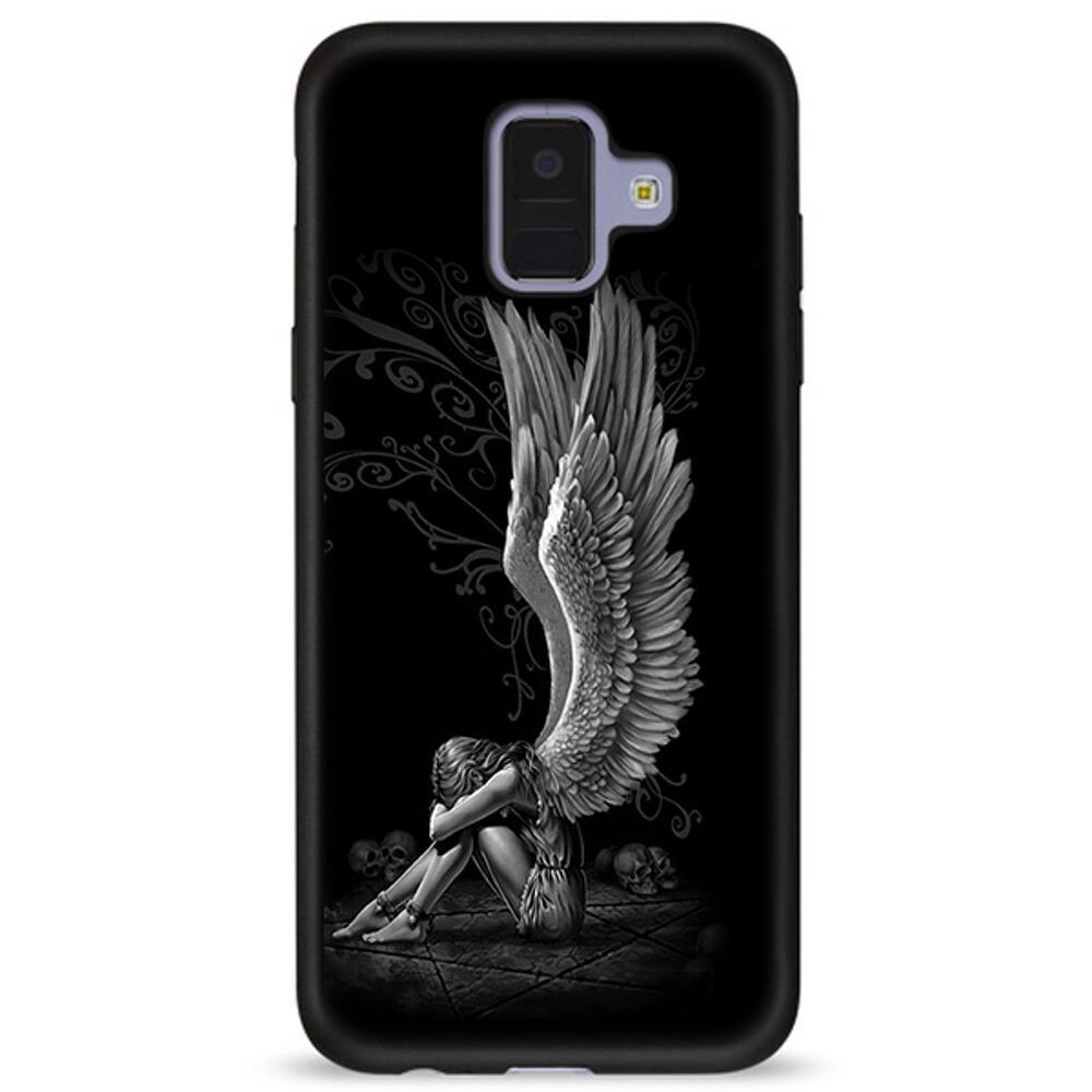 Husa Samsung Galaxy A6 2018 - Silicon Matte TPU Angel