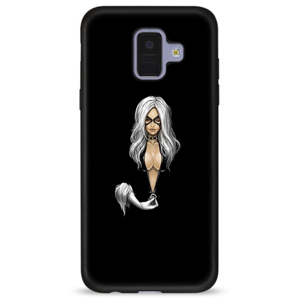 Husa Samsung Galaxy A6 2018 - Silicon Matte TPU Batgirl