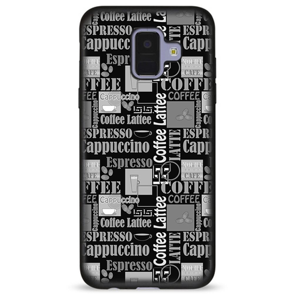 Husa Samsung Galaxy A6 2018 - Silicon Matte TPU Coffee
