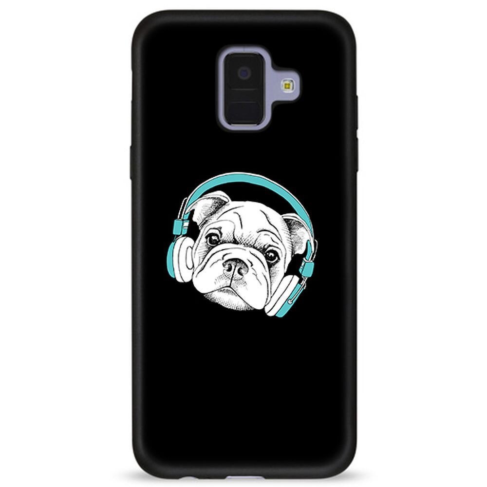 Husa Samsung Galaxy A8 2018 - Silicon Matte TPU Dog.1