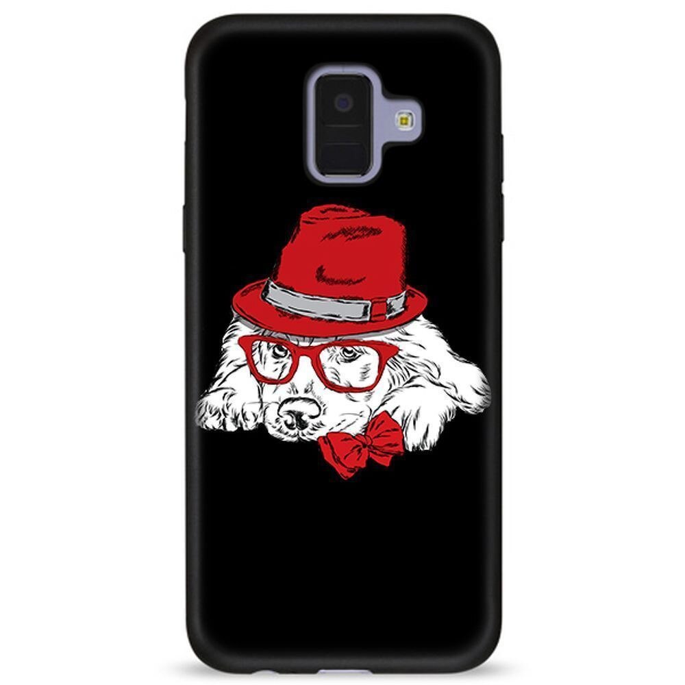 Husa Samsung Galaxy A8 2018 - Silicon Matte TPU Dog.2