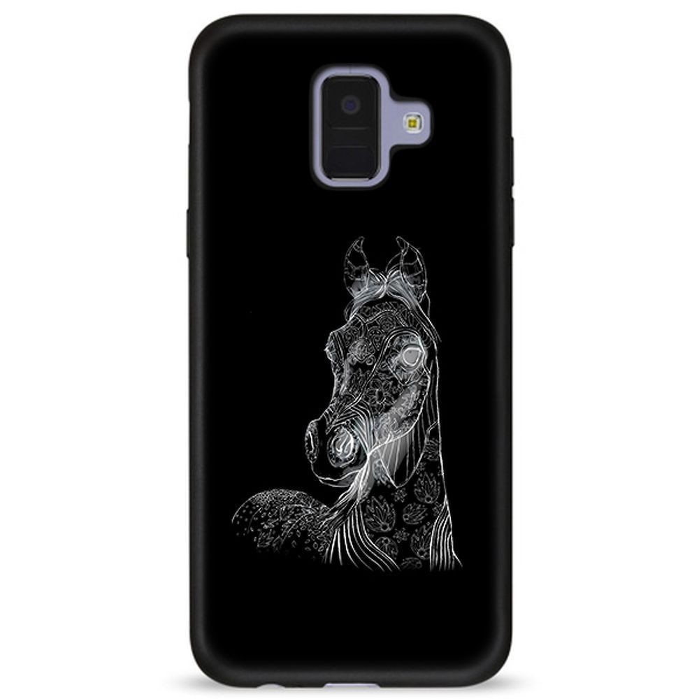 Husa Samsung Galaxy A6 2018 - Silicon Matte TPU Horse