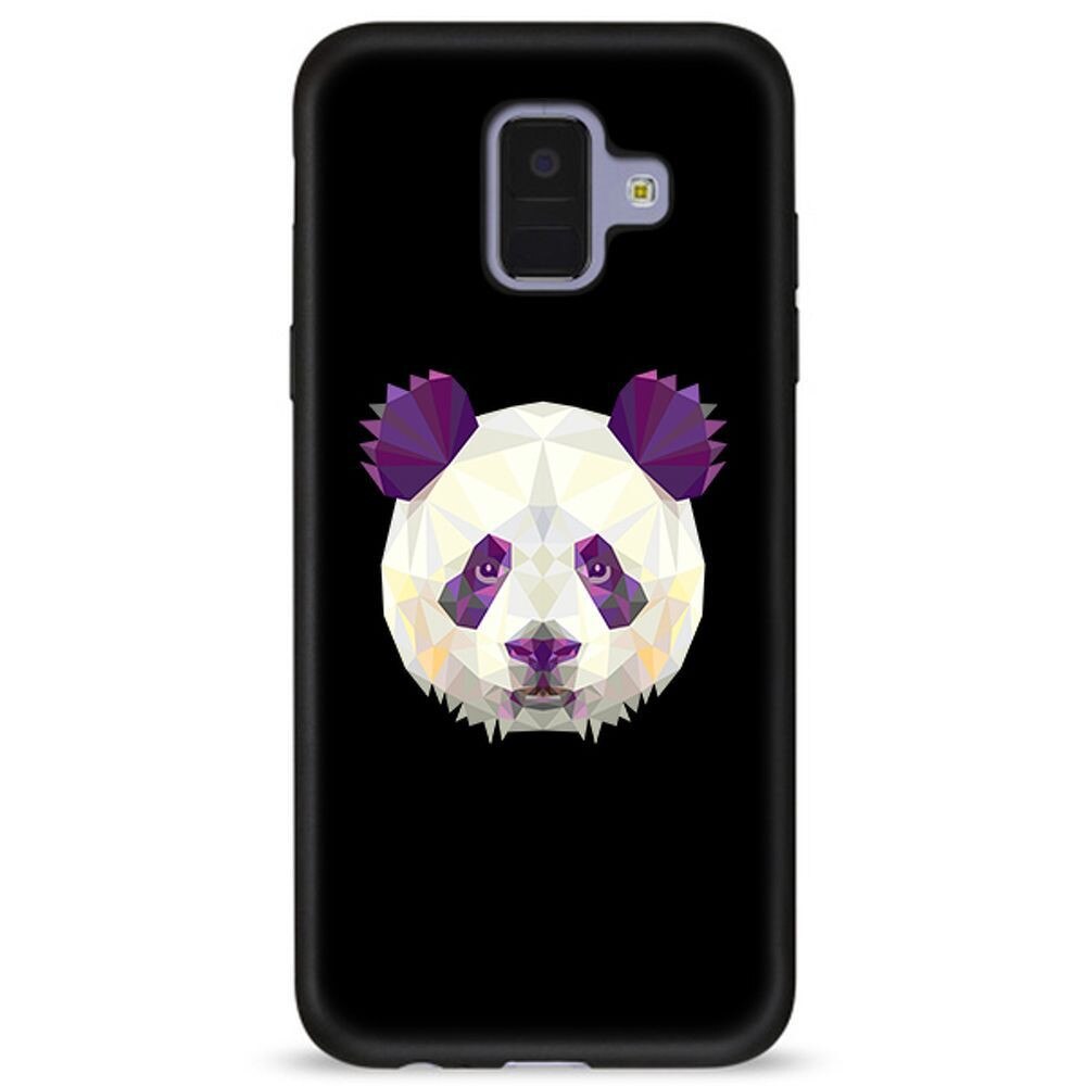 Husa Samsung Galaxy A6 2018 - Silicon Matte TPU Panda
