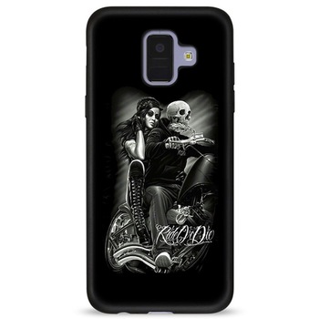Husa Samsung Galaxy A6 2018 - Silicon Matte TPU Ride Or Die Husa Samsung Galaxy A6 2018 - Silicon Matte TPU Ride Or Die