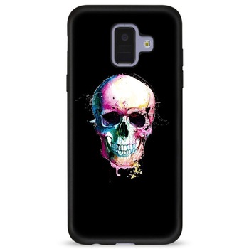 Husa Samsung Galaxy A6 2018 - Silicon Matte TPU Skull.2 Husa Samsung Galaxy A6 2018 - Silicon Matte TPU Skull.2