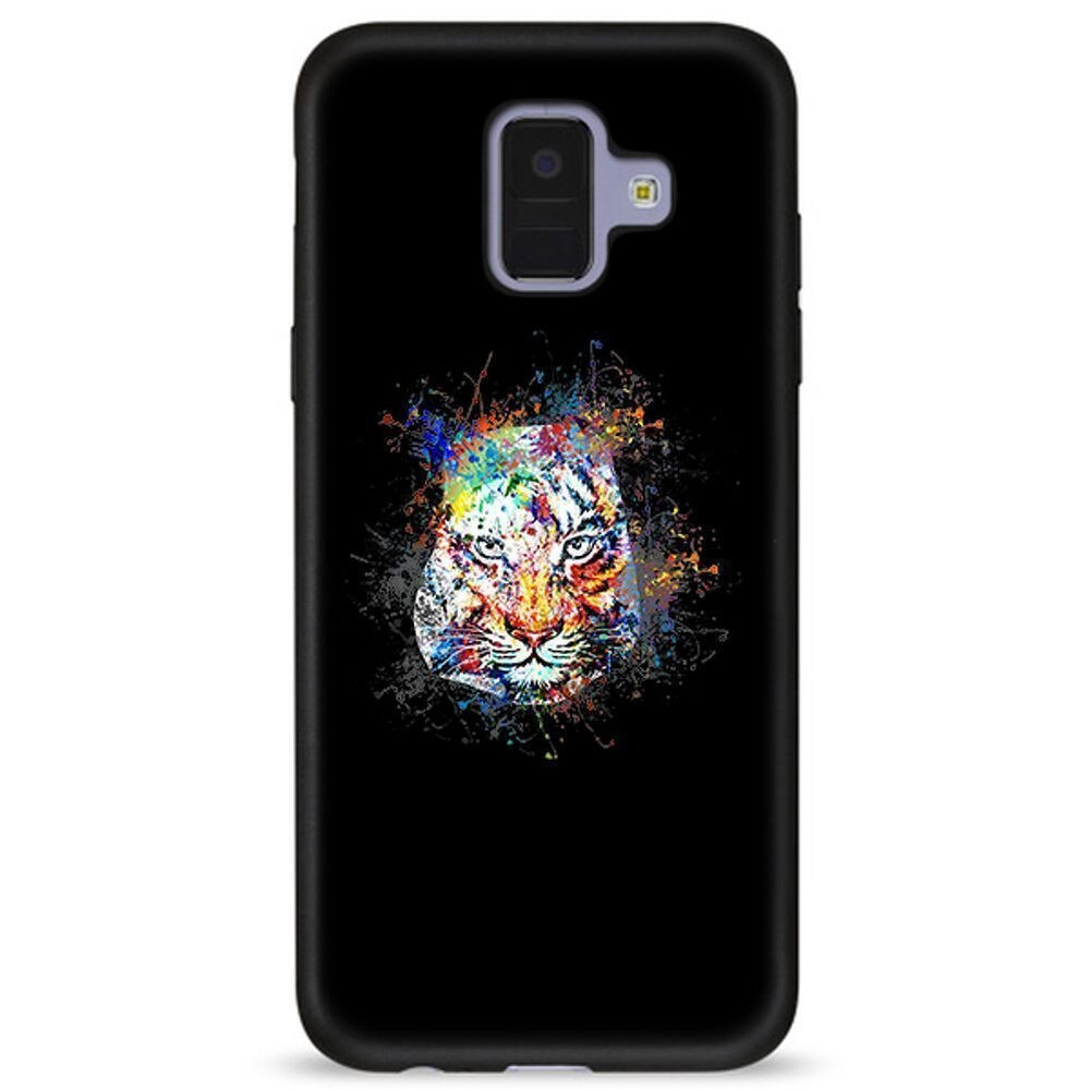 Husa Samsung Galaxy A6 2018 - Silicon Matte TPU Tiger