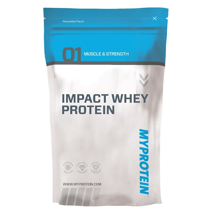 Хранителна добавка Myprotein Impact Whey Protein, Шоколад, 1.000кг.