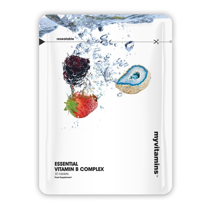 Витамин B Myvitamins Essential Vitamin B Complex, 30 tabs