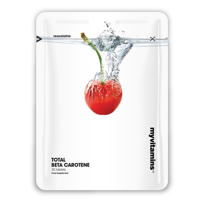 Витамин А Myvitamins Total Beta Carotene, 90 tabs