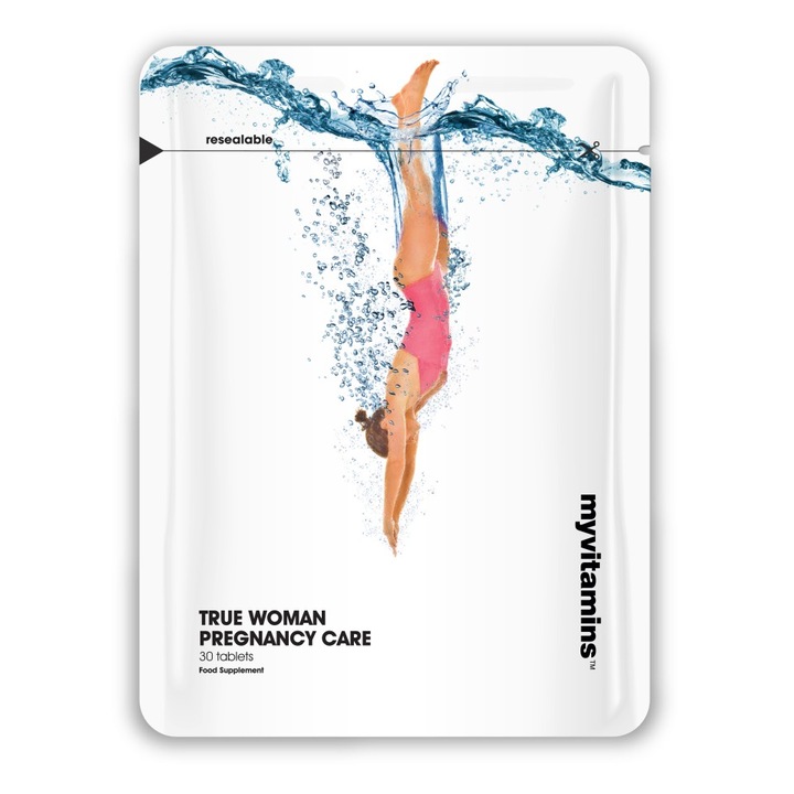 Витамини за бременни и кърмещи Myvitamins True Woman Pregnancy, 30 tabs