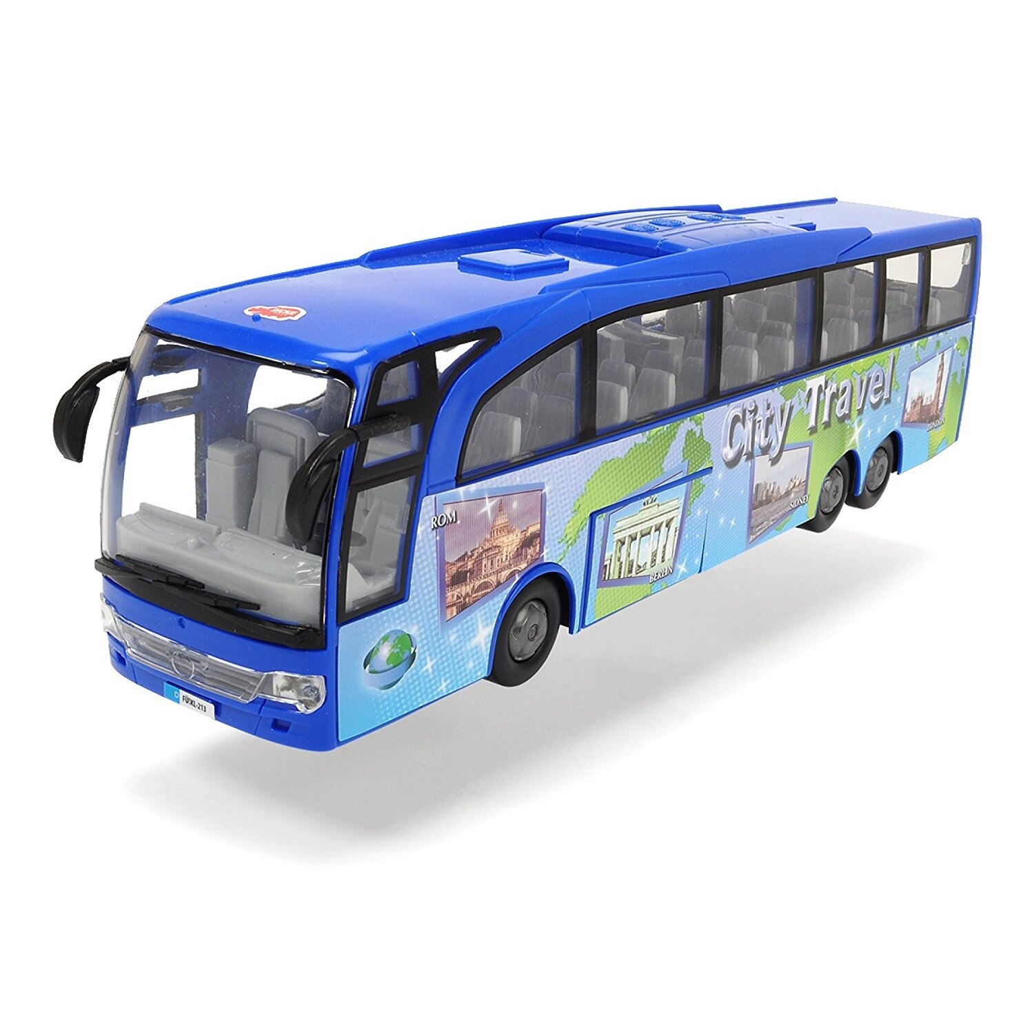 Autobuz Dickie Toys -Touring Bus, albastru