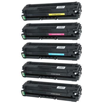 Set 5 Cartuse Toner 21000Pag. Compatibile 2BK/C/M/Y Pentru Samsung ProXpress C 2600 Series / ProXpress C2620DW / ProXpress C 2620 DW Premium Line / ProXpress C2670FW / ProXpress C 2670 FW Premium Line / ProXpress C 2680 FX C2680FX-CLT-505 Set 5 Cartuse Toner 21000Pag. Compatibile 2BK/C/M/Y Pentru Samsung ProXpress C 2600 Series / ProXpress C2620DW / ProXpress C 2620 DW Premium Line / ProXpress C2670FW / ProXpress C 2670 FW Premium Line / ProXpress C 2680 FX C2680FX-CLT-505