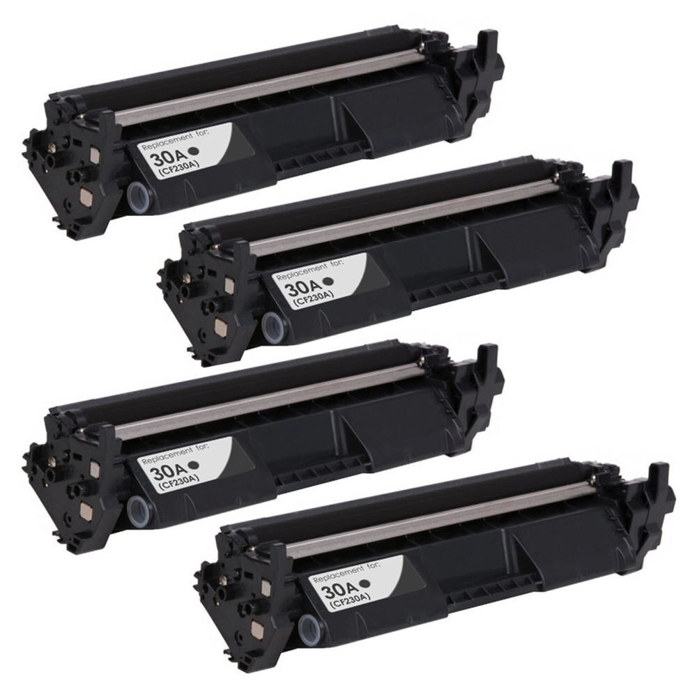 Set 4 Cartuse CF230A 6400Pag. CU CHIP COMPATIBILE Cu HP LaserJet Pro M203dw / LaserJet Pro MFP M227fdw / LaserJet Pro M203dn / LaserJet Pro MFP M227sdn-6400Pag