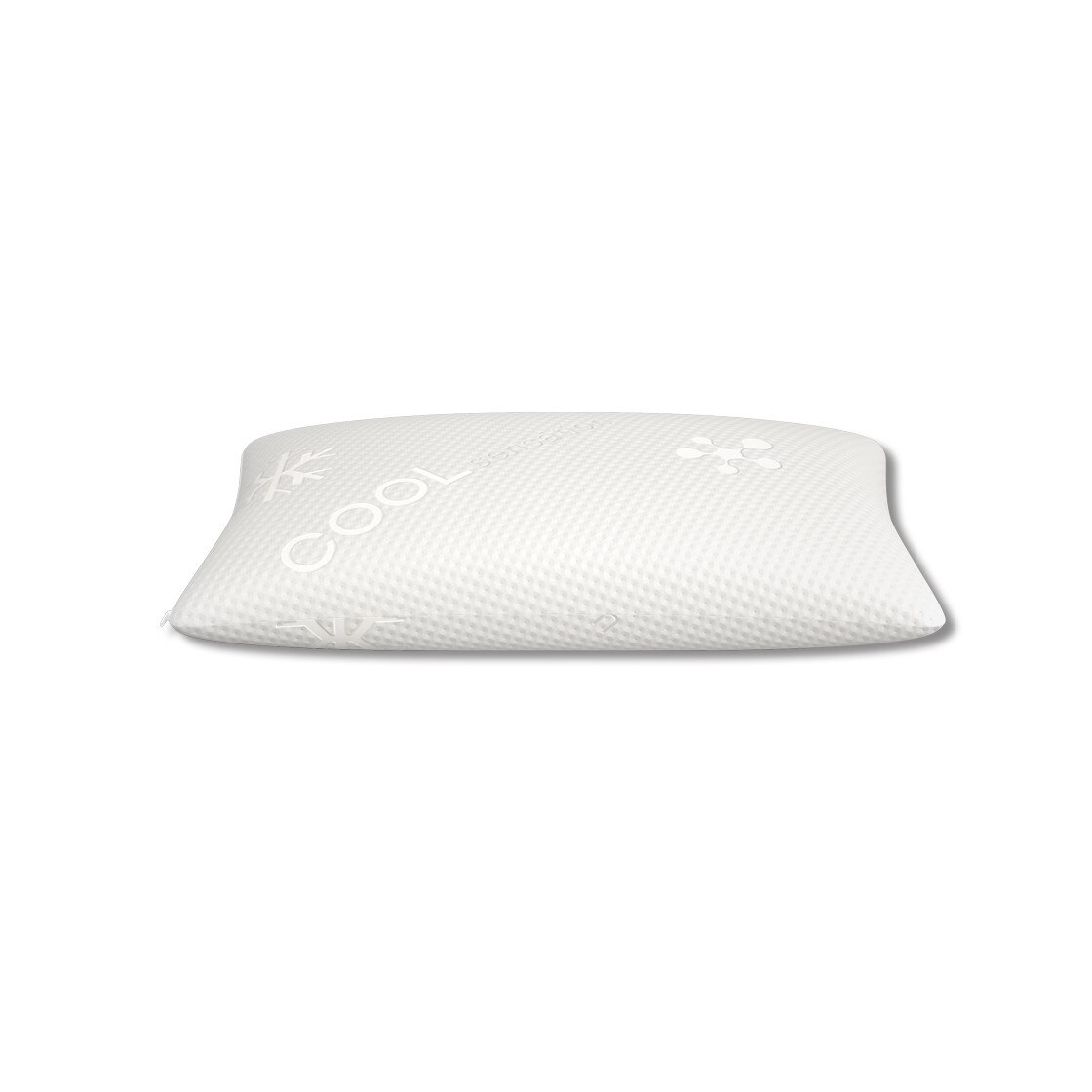 Perna iSleep 'CoolComfort' 60x40x12 cm, Made in Italy, 100% Memory Foam HD®, tratament CoolSensation