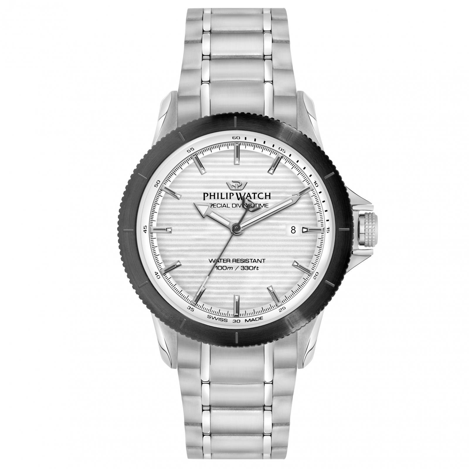 Ceas barbatesc Philip Watch R8253214001 Quartz Argintiu