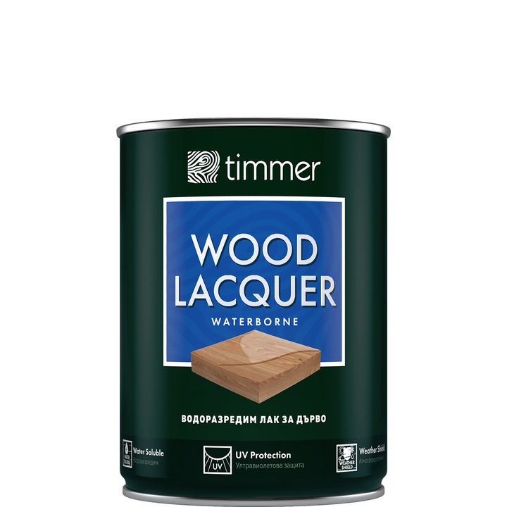 Лак за дърво Timmer, Сатен , 750ml