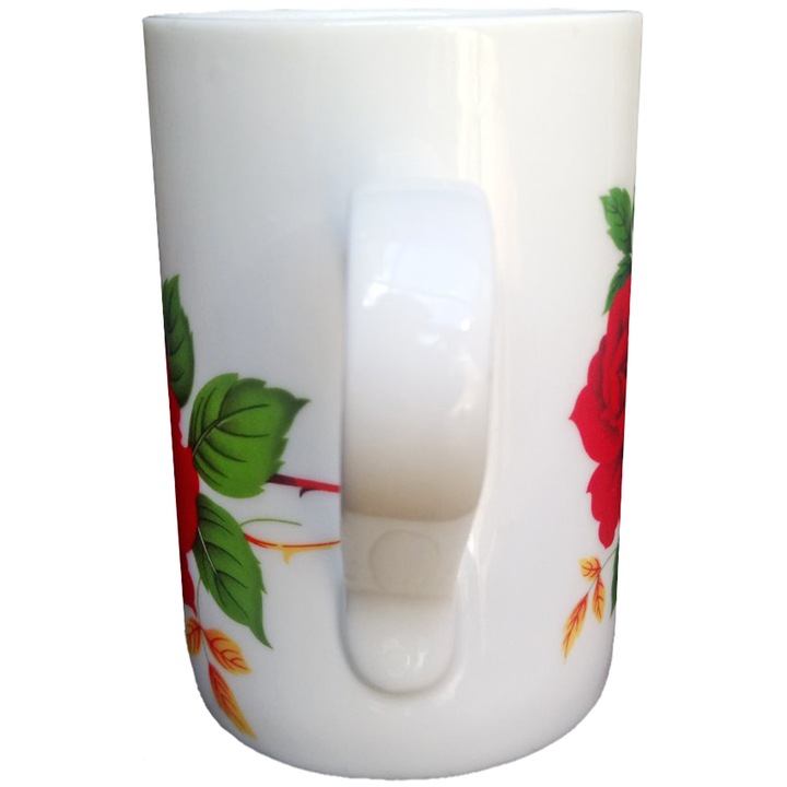 Чаша с рози SmartDecor 21212, Порцелан, 300 ml