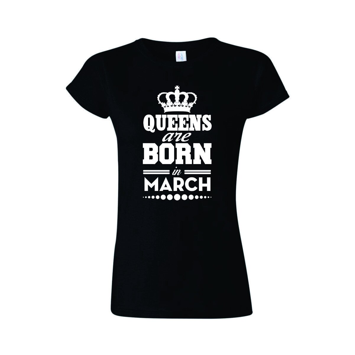 Tricou Personalizat pentru Femei Negru, Marimea S - 