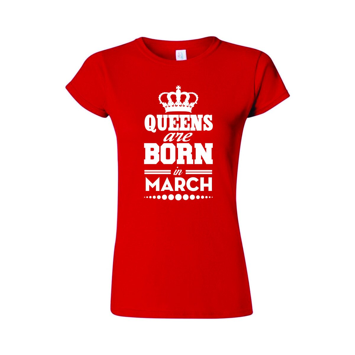 Tricou Personalizat pentru Femei Rosu, Marimea L - 