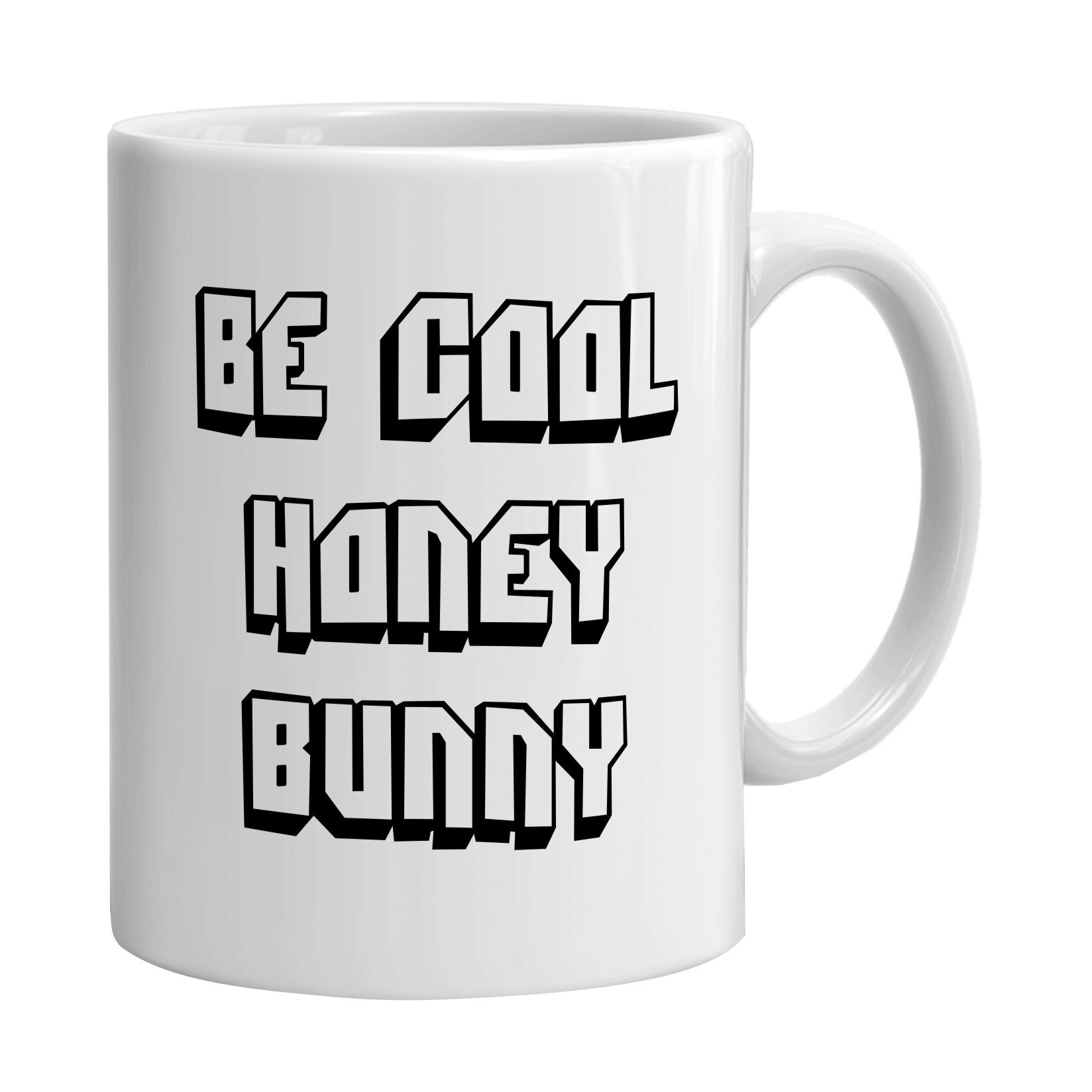 Cana alba, ceramica, capacitate 300 ml, model 