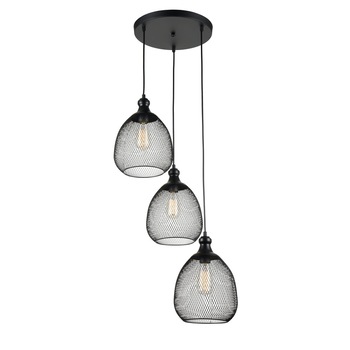 Lustra Grille, Maytoni, LED, E27, 3 x 60 W, Negru Lustra Grille, Maytoni, LED, E27, 3 x 60 W, Negru