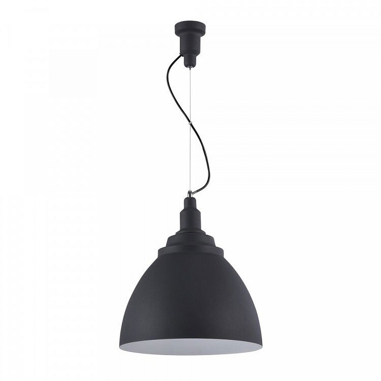Pendul Bellevue, Maytoni, E27, 1 x 60 W, Negru