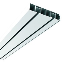 sina pentru perdea vidella  2 canale180 cm alba fara accesorii  cu prindere pe tavan imagen 4_0_
0