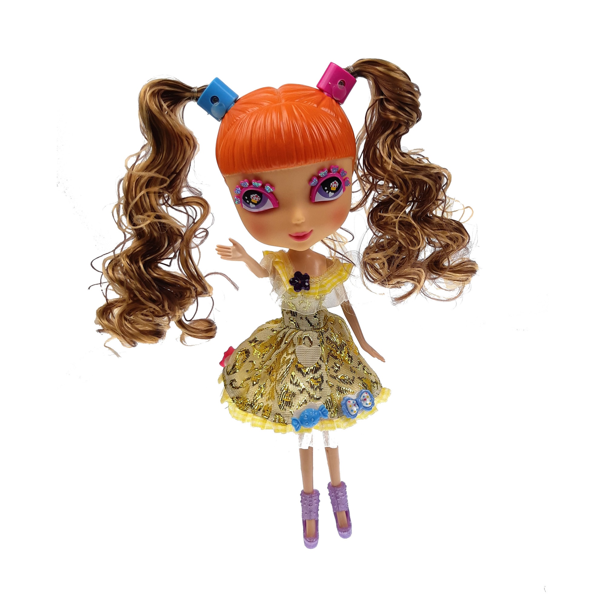 Papusa de jucarie Monica, cu accesorii - BQ068