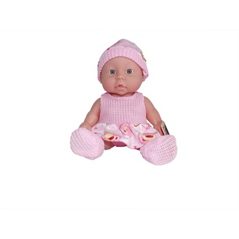 Papusa bebelus cu sunete, 25 cm, varsta 3 ani+, roz Papusa bebelus cu sunete, 25 cm, varsta 3 ani+, roz