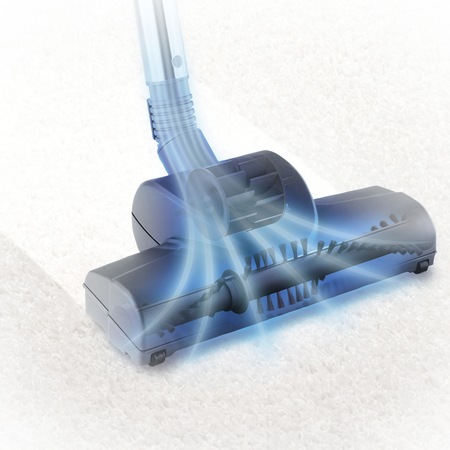 Aspirator cu spalare Bosch BWD421PRO, 2100 W, Filtru Hepa, Perii Turbo si parchet, Reglare electronica a puterii, Alb/Negru