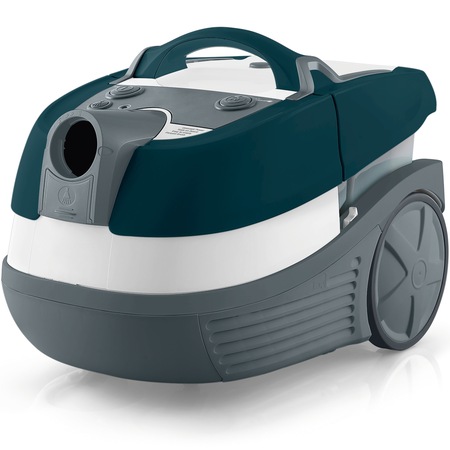 Aspirator cu spalare Bosch BWD41720, 1700 W, 5 L, Filtru Epa, Perie Parchet, Alb/Turcoaz