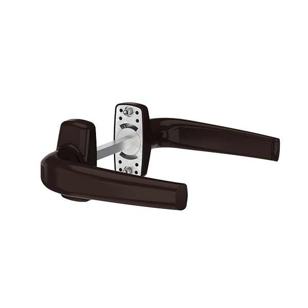 Maner usa aluminiu maro RAL 8077