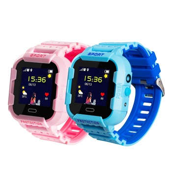 Pachet Promotional 2 Smartwatch-uri Pentru Copii Wonlex KT03 cu Functie Telefon, Localizare GPS, Camera, Pedometru, SOS, IP54 - Roz + Albastru, Cartela SIM Cadou Pachet Promotional 2 Smartwatch-uri Pentru Copii Wonlex KT03 cu Functie Telefon, Localizare GPS, Camera, Pedometru, SOS, IP54 - Roz + Albastru, Cartela SIM Cadou